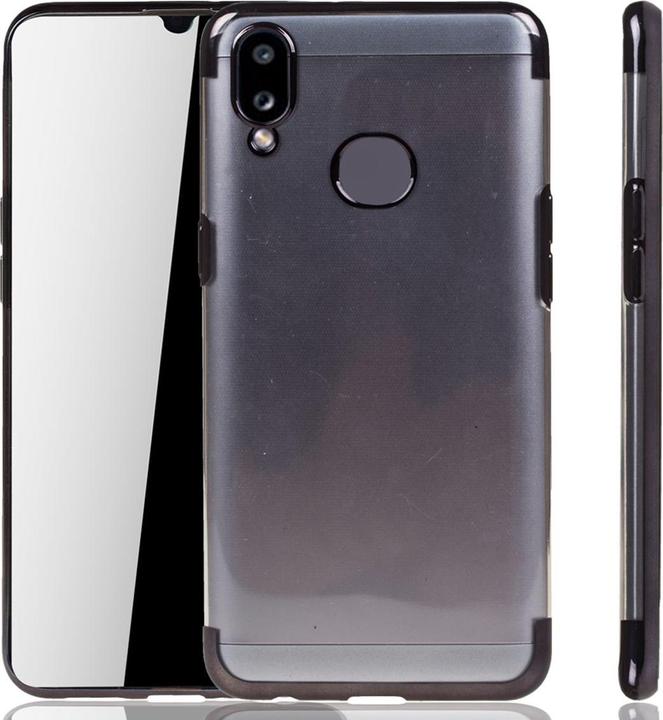 König Design Handyhülle für Samsung Galaxy A10s Case Cover Schutz Tasche Schutzhülle Schwarz (Samsung Galaxy A10s)