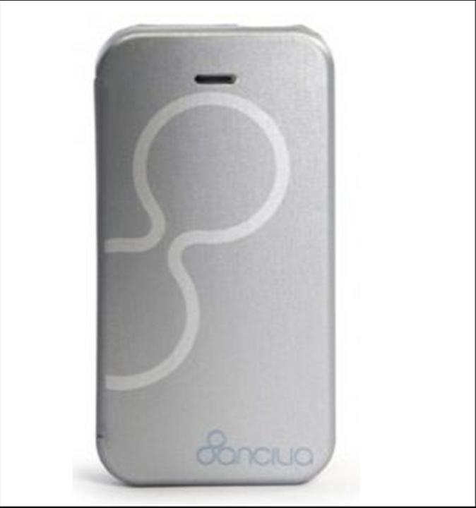 Produktbild Tucano Ancilia Hülle für iPhone 5/5S/SE Silber (Apple iPhone 5, Apple iPhone 5s)