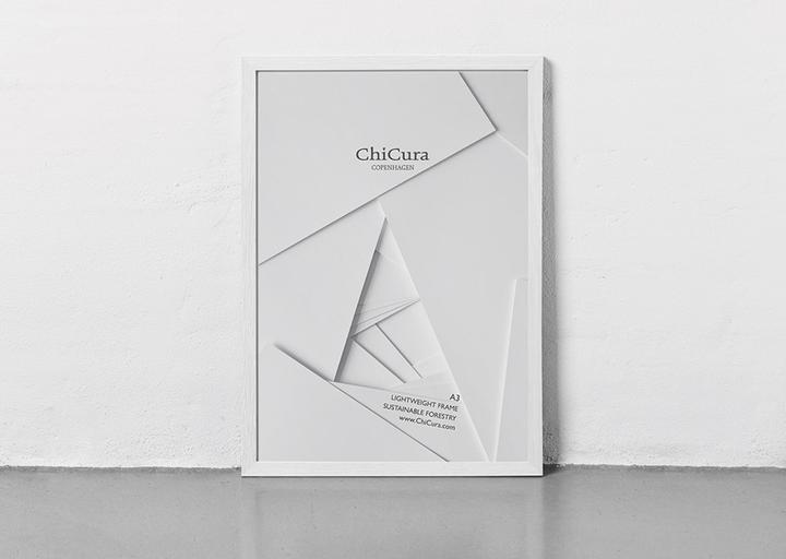 Actual product image ChiCura Wooden Frame - Acrylic (A3)