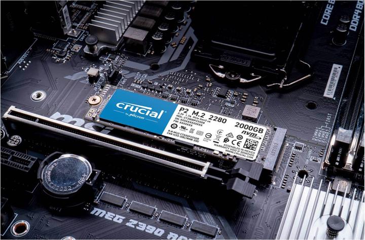 Produktbild Crucial P2 (2000 GB, M.2 2280)
