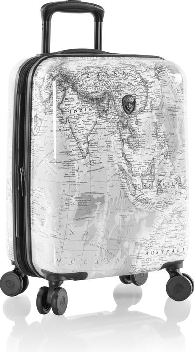 Image du produit Heys Journey Fashion Spinner -matkalaukku, mustavalkoinen kartta (49 l, Bagage à main (jusqu'à 50l))