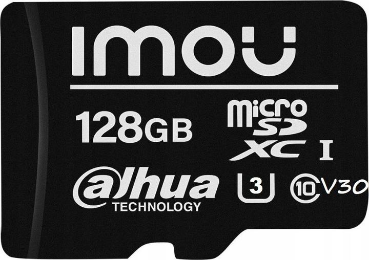 Imou Memory card 128GB microSD (UHS-I, SDHC, 10/U3/V30, 95/38) (128 GB, microSD, U3, UHS-I)