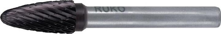 Actual product image Ruko Carbide burr form F round bend (RBF) - TiCN coating