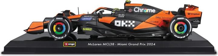 Produktbild Bburago McLaren F1 MCL38 1/24 Kit Norris 2024