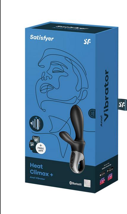 Actual product image Satisfyer Heat Climax + Warming Anal Vibrator