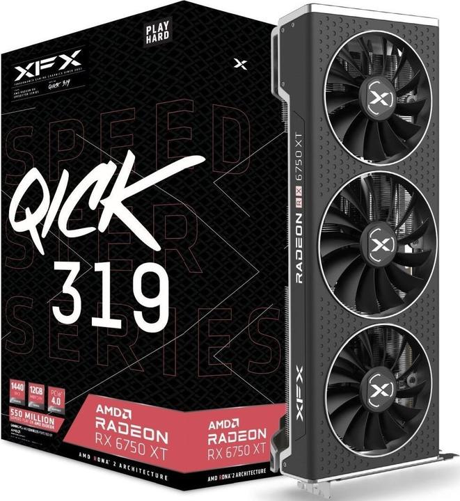 Produktbild XFX RX 6750XT QICK 319 (12 GB)