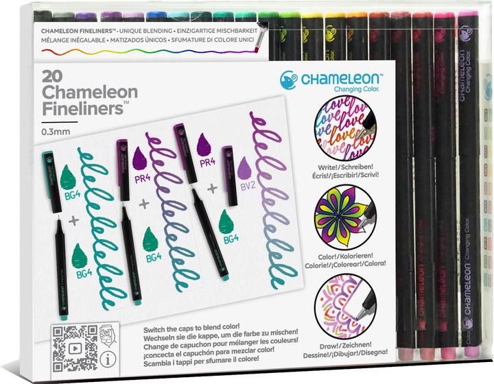 Actual product image Chameleon Fineliner Changing Color (Multicoloured, 20 x)