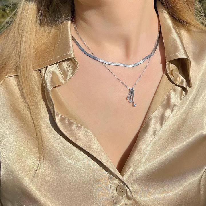 Image du produit Candy Collier Livello, argent sterling 925 (Argent massif de 925, 42 - 45 cm)