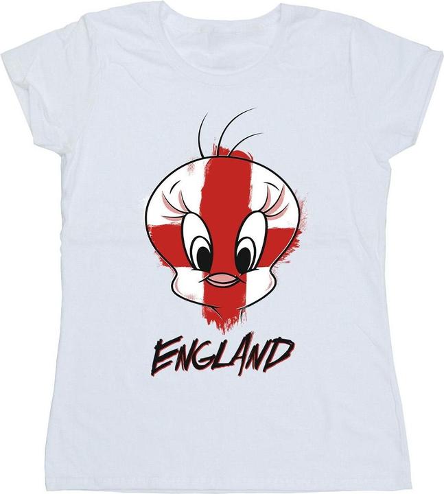 Produktbild Looney Tunes Tweety England Face TShirt (L)