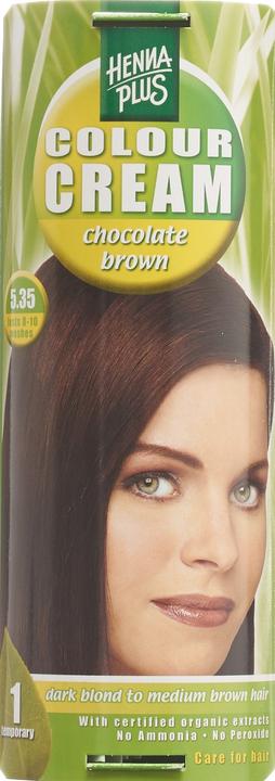 Actual product image Hennaplus Color Cream (5.35 Chocolate Brown)