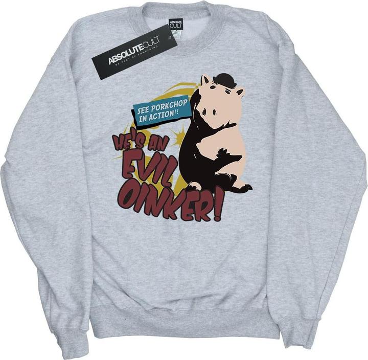 Actual product image Disney Girls Toy Story Evil Oinker Sweatshirt (152, 158)