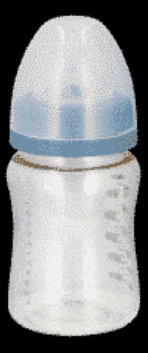 Actual product image Lola&Lykke Naturaflow baby bottle (180 ml)