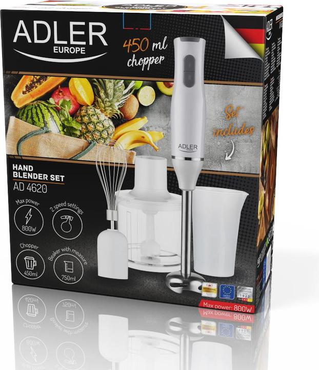 Actual product image Adler Hand blender set 800W (EU plug)