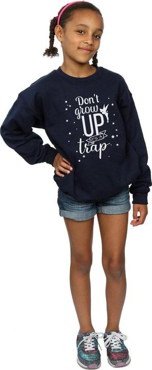 Actual product image Disney Girls Tinker Bell Don't Grow Up Sweatshirt (152, 158)