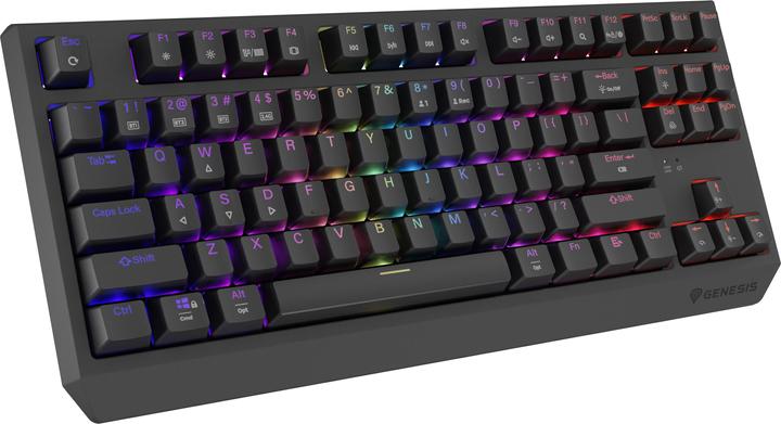 Produktbild Genesis Klawiatura Thor 230 TKL Wireless Outemu Panda (NKG-2107) (US, Kabellos, Kabelgebunden)