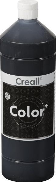 Actual product image Creall Transparent Verf Zwart, 500ml (Transparent colour black, 500 ml)