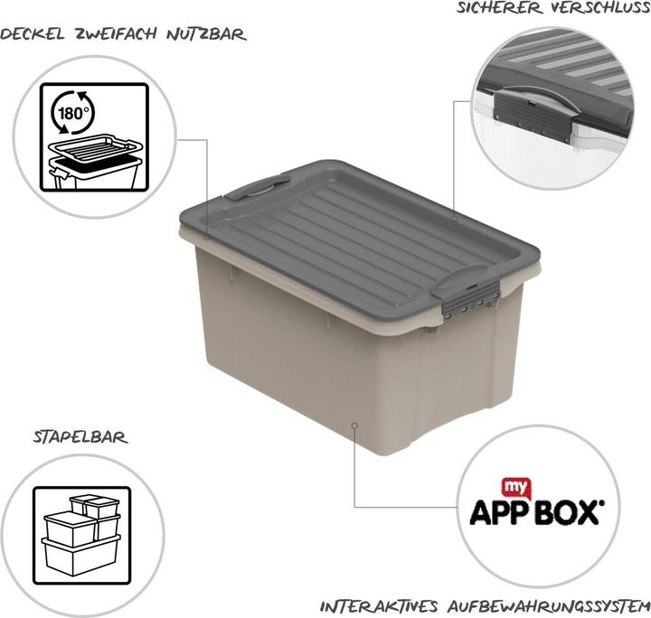 Immagine prodotto Rotho Eco compatto (27 x 18,5 x 15 cm, 4.50 l)