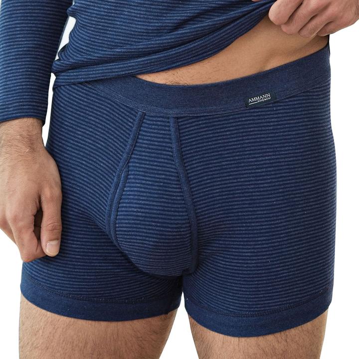 Produktbild Ammann 2 Herren Unterhosen mit Eingriff Komfortbund hochwertig bequem klassisch (XL, Einzelpack)