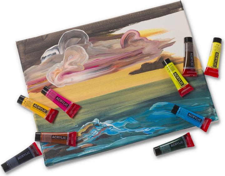 Productafbeelding Amsterdam Acrylverf Landschap 12 tubes à 20 ml (Veelkleurig, 20 ml)