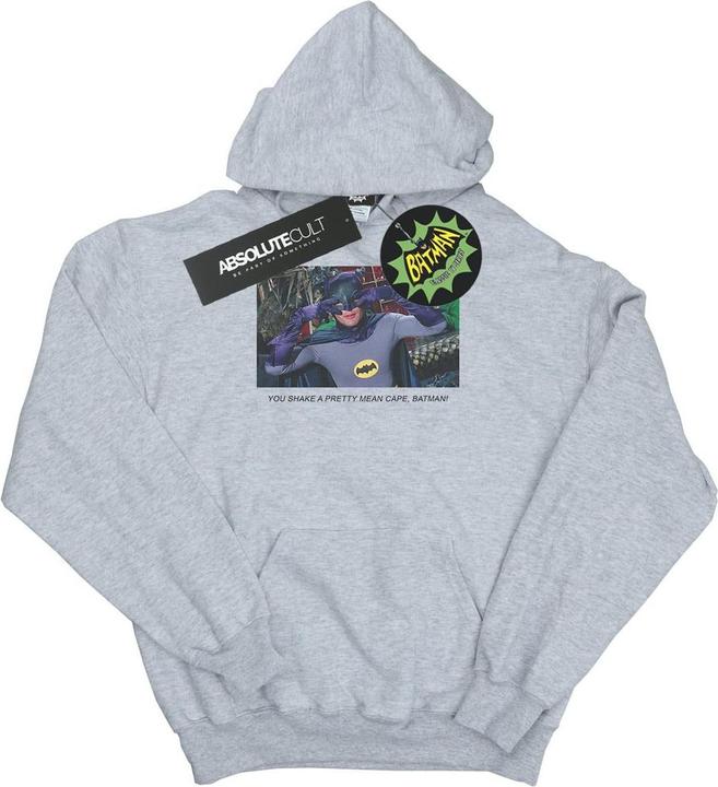 Actual product image Boys Batman TV Series Mean Cape Hoodie (152, 158)