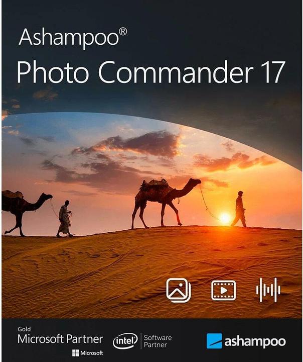 Produktbild Ashampoo Photo Commander 17 ESD, Vollversion, 1 PC, Produktfamilie (1 User, 1 Geräte/User)