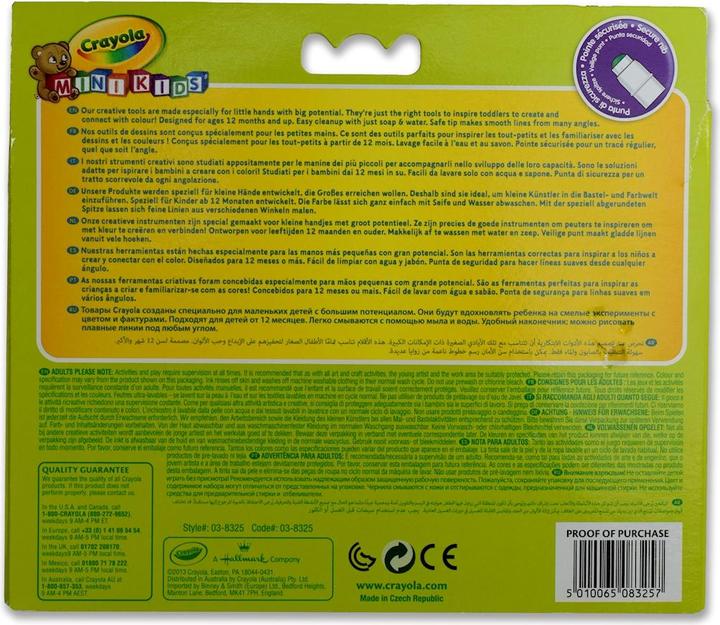 Produktbild Crayola Erste Filzstifte (Mehrfarbig, Multicolor, 12 x)