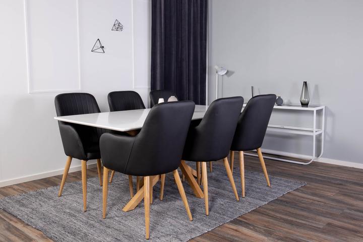 Produktbild Ebuy24 Essgruppe Piazza 19 (7-teilig) (180 x 90 x 75 cm)