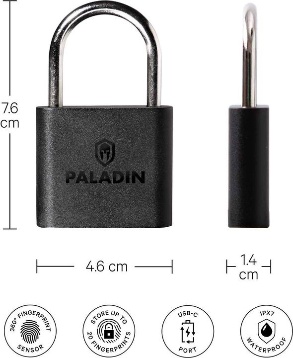 Image du produit Paladin Fingerprint-Schloss