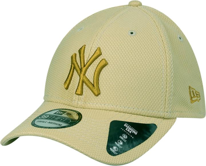 Produktbild New Era 39Thirty Diamond Cap - New York Yankees gold - XS/S (XS)
