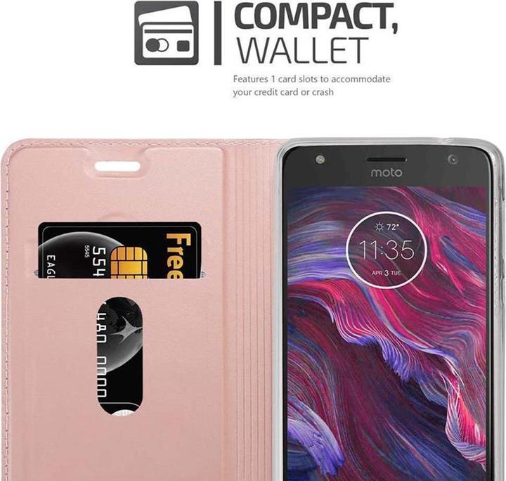 Image du produit Cadorabo Book Classy Style Cover (Motorola Moto X4)