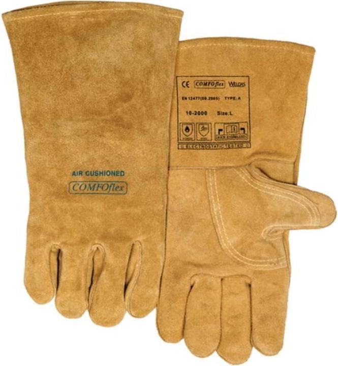 Actual product image Weldas Bucktan welding gloves (9.5, XL)