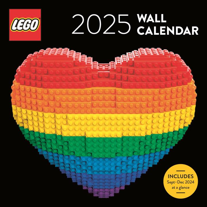 Image du produit Abrams & Chronicle LEGO 2025 Calendrier mural (30,5 x 30,5 cm, Couverture rigide, Anglais)