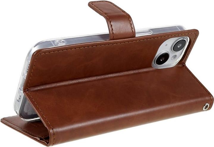 Produktbild iPhone 14 Plus - Blue Moon Etui Hülle braun (Apple iPhone 14 Plus)