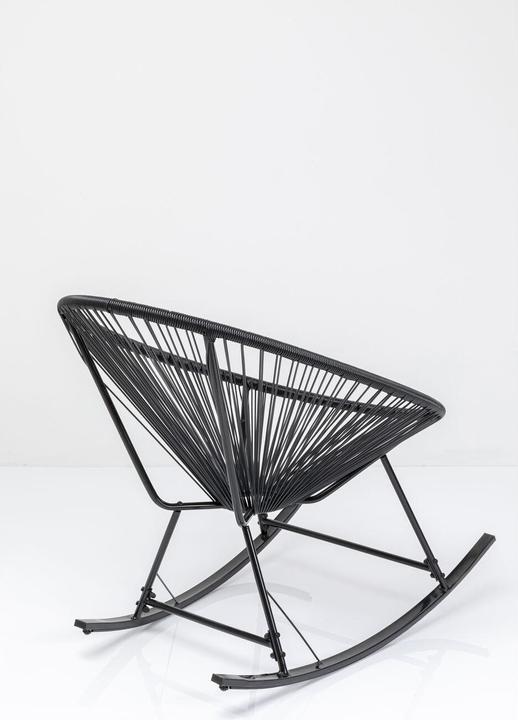 Actual product image Kare Design Rocking Chair Acapulco Black