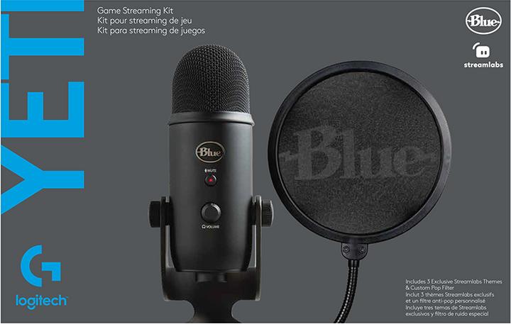 Produktbild Blue Yeti Game Streaming Kit - Blackout