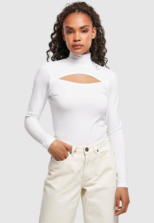 Actual product image Urban Classics Ladies Cut-Out Turtleneck Longsleeve (4XL)