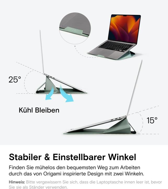 Produktbild MOFT Laptop-Hülle mit Ständer (13.30")