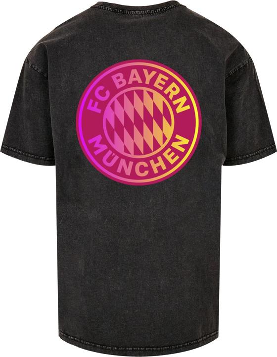 Produktbild FC Bayern München Mia San Mia Color Acid Washed Heavy Oversize Tee - 115683 (4XL)