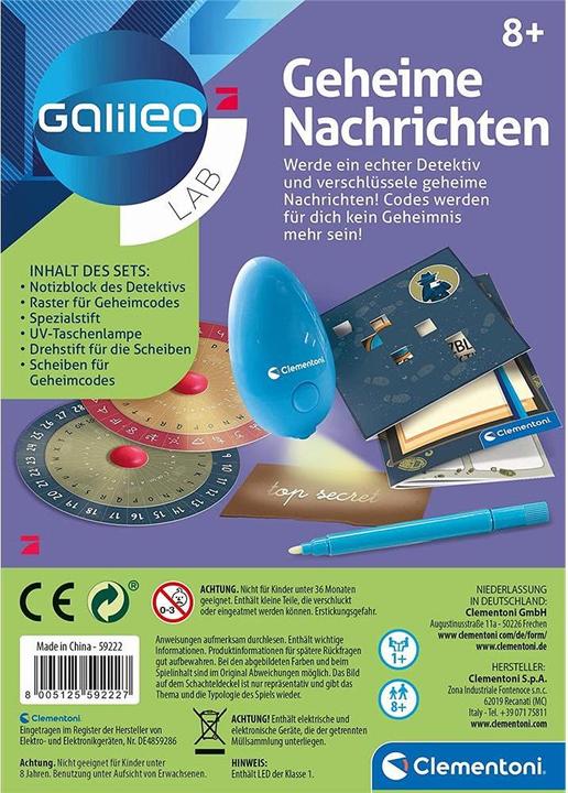 Produktbild Clementoni Geheime Nachrichten
