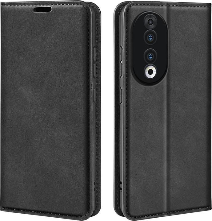Productafbeelding Cover-Discount Honor 90 - Stand Flip Case Cover zwart (Eer 90)