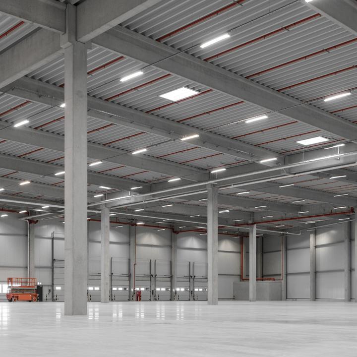 Produktbild Luxula LED-Hallenleuchte LX500143, HighBay, linear, 200W, 20000lm, 4000K (20000 lm)
