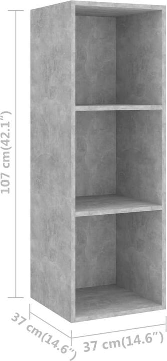 Produktbild VidaXL Wandschrank (37 x 37 x 142.5 cm)