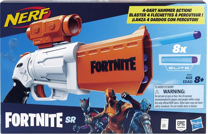 Actual product image Nerf Fortnite SR Blaster