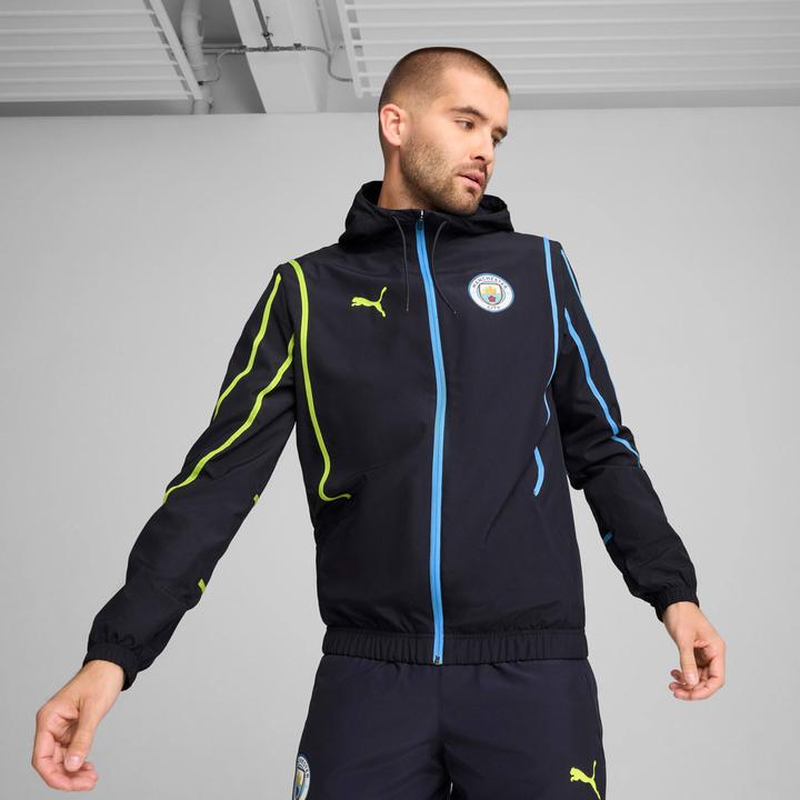 Actual product image Puma MCFC Prematch Woven Jacket (L)