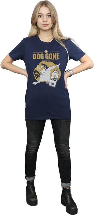 Actual product image Looney Tunes Womens/Ladies Dog Gone Foghorn Leghorn Cotton Boyfriend T-Shirt (M)