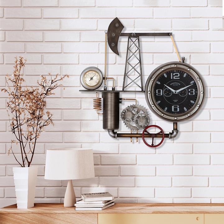 Actual product image Casablanca by Gilde Wanduhr Ölförderturm