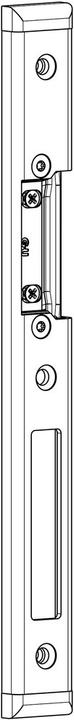 Actual product image G-U Schliessplatte Sbl/U24x8/146/216/AT/NL12 (Striking plate)