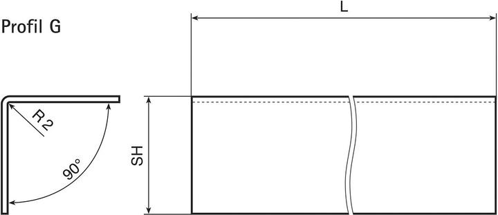 Actual product image Hoju Corner protection angle stainless steel