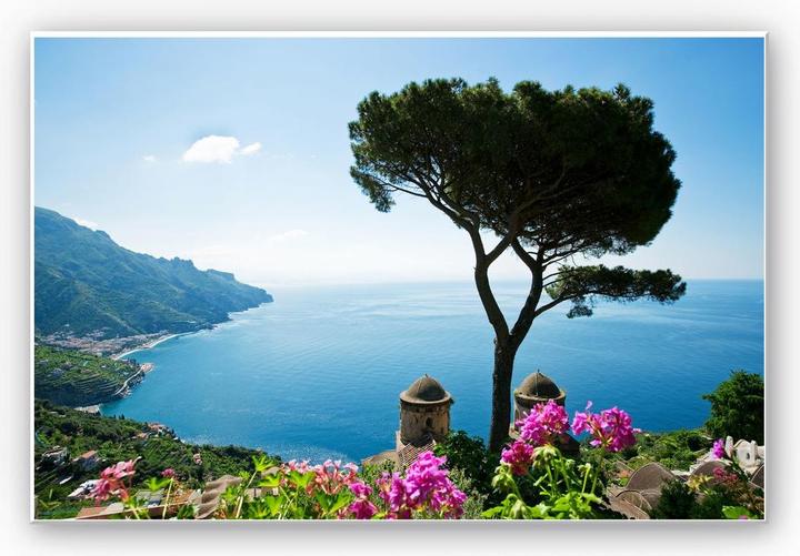 Actual product image Trenddeko View of the Amalfi Coast (30 x 20 cm)