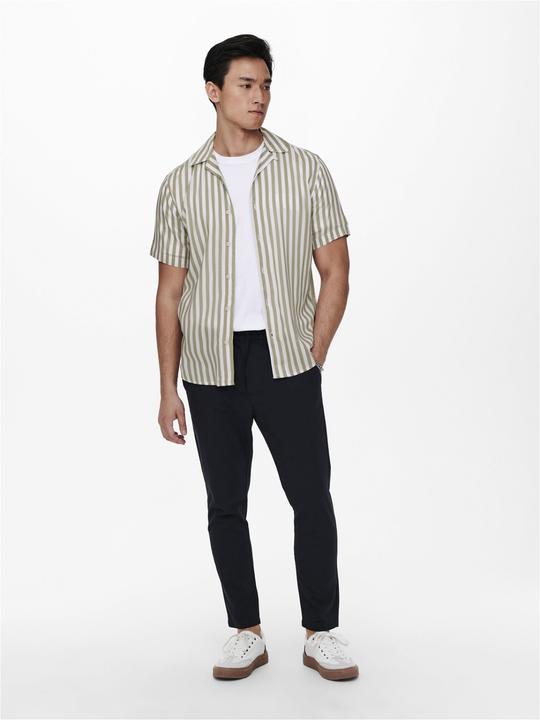 Actual product image Only & Sons Striped short sleeve shirt (XL)